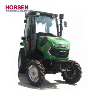 HORSEN 50hp 4wd紧凑型农用拖拉机拖拉机4x4 ls意大利agricola拖拉机在中国出售，由HORSEN制造