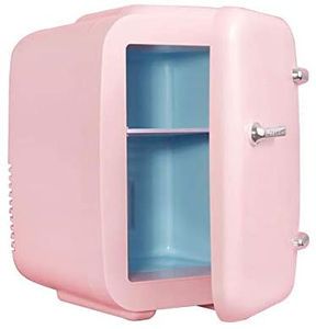 Mini réfrigérateur portable pour la maison et la voiture Mini réfrigérateur <span class=keywords><strong>rose</strong></span> d'<span class=keywords><strong>occasion</strong></span> AC & DC 4L - Product Image 1