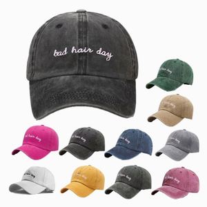 Casquettes de baseball vintage en coton non structuré à 6 panneaux avec boucle métallique, logo brodé personnalisé, effet délavé et vieilli, style Dad Hat, vente en gros - Product Image 1