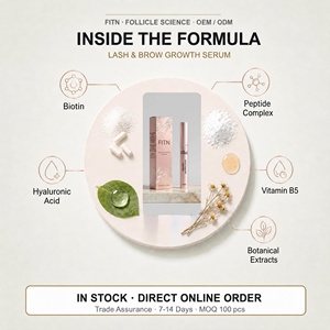 Siero Naturale Vegano Biologico per la Crescita di Ciglia e Sopracciglia con Olio di Ricino, Nutriente e Allungante, Senza Prostaglandine, Etichetta Privata, Vendita all'Ingrosso - Product Image 3