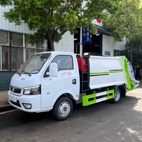 Camion Compacteur de Déchets Électrique Mini 4x2 Dongfeng de Chine de Bonne Qualité, Occasion, Petit Modèle 5m³ - Prix