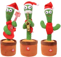 Cactus qui danse et répète,Jouet de Mignon Cactus Dansant,Luminescent Cactus  Chantant ,Jouet Cactus Qui Repete Cactus Peluche Dansant pour Enfants  Adultes(Chant 120+Danse+Enregistrement+Éclairage) : : Jouets