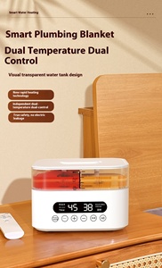 Manta Eléctrica Inteligente de Poliéster Ignífugo con Control de Temperatura y Antiácaros para Viajes de Otoño/Invierno - Product Image 6