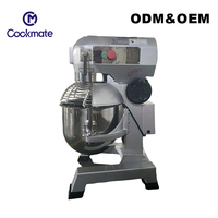Mélangeur vertical pour aliments Cookmate BM10, nouveau design, équipement de cuisine avec acier inoxydable 304/316, capacité de 10 L, 220 V, garantie de 6 mois