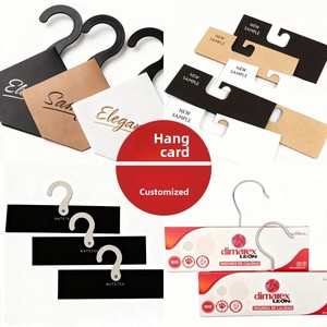Etichetta Personalizzata Oufei con Punto <span class=keywords><strong>Interrogativo</strong></span> Stampato in Offset, Etichetta Grigia in Cartone da Appendere, Clip Creativa per Campioni di Tessuto - Product Image 5