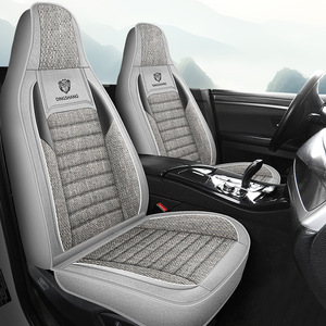Xiantong New Full-Enclosed Coarse Linen Luxury Five-<b>Person</b> Car Seat <b>Cushion</b> Cover All-Season Universal #2-1107 - Product Image 4