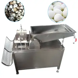 상업적인 메추라기 agg 껍질을 벗김 기계 포탄 끊는 메추라기 계란 포격 기계