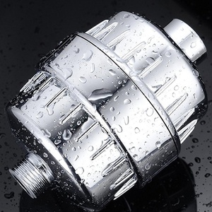 Multi-Stage 12 15 18 20 Stage Chrome Water <strong>Shower</strong> <strong>Head</strong> Filters Hard Water Chlorine Relief Carbon KDF Metal Bath <strong>Toilet</strong> Supplies - Product Image 2