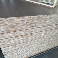 Panneau de bois hydrofuge Haisen 18 mm, certifié CARB, peint, noyau en bois, qualité E1, pour meubles, construction intérieure, décoration