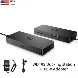 米国高速配送 <span class=keywords><strong>Dell</strong></span> WD19S 180W ドッキングステーション USB-C Thunderbolt 3 デュアル<span class=keywords><strong>4K</strong></span> <span class=keywords><strong>Dell</strong></span> Precision 3000 5000シリーズ対応 - Product Image 1