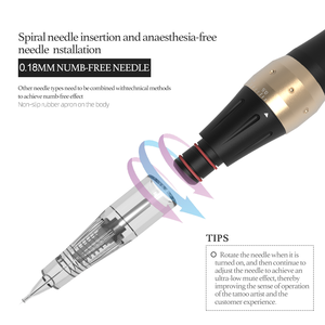 Máquina de micropigmento <span class=keywords><strong>Para</strong></span> bordado Manual, 1 aguja, pistola de tatuaje de Gel <span class=keywords><strong>Para</strong></span> micropigmentación - Product Image 6