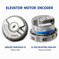 Encodeur rotatif d'ascenseur Heidenhain ERN1387 2048 62S14-70 V1 1387 pour machine de traction d'ascenseur