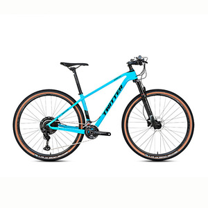 Bicicleta de Montaña WARRIORpro de 27.5/29 Pulgadas con Cuadro de Carbono, Doble Suspensión y Frenos de Disco de Aceite - Product Image 5