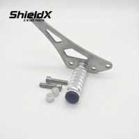 Pièces de rechange ShieldX personnalisables découpées au laser, repose-pieds avant pour Surron Light Bee X, en stock directement de l'usine