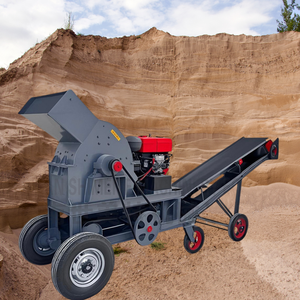 Bột mài đá làm máy nghiền giá cát nhỏ Máy Nghiền búa nghiền machineclay đất xỉ tro búa Máy Nghiền để bán - Product Image 2