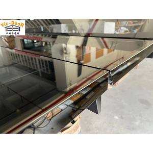 <span class=keywords><strong>Porte</strong></span> de garage moderne en aluminium trempé à vue panoramique, <span class=keywords><strong>porte</strong></span> de garage en verre avec un <span class=keywords><strong>prix</strong></span> RAISONNABLE - Product Image 5