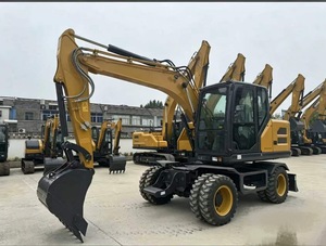 Excavatrice hydraulique sur roues XE105WG de 10,5 tonnes avec godet de 0,4 m³, 85 kW, haute vitesse, pour travaux municipaux - Product Image 2