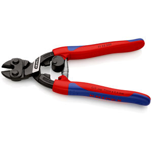 KNIPEX 71 32 200 CoBolt Coupe-fils diagonaux à double levier avec poignées multi-composants, design fin, noir 200 mm - Product Image 2