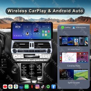 Cadre d'autoradio de haute qualité, vente directe d'usine, cadre d'écran de voiture, panneau de navigation DVD pour <span class=keywords><strong>TOYOTA</strong></span> PRADO 2018-2024 - Product Image 4