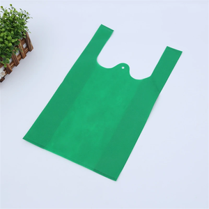 Sac de courses non tissé pour supermarché, imprimé en sérigraphie, réutilisable, avec poignée découpée pour la promotion - Product Image 3