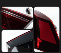 Feu arrière de voiture pour Volkswagen Magotan B7 12-16, feu arrière LED modifié, clignotant, feu de recul, pièces automobiles