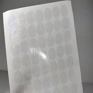 Impresión <span class=keywords><strong>de</strong></span> Etiquetas Adhesivas Transparentes con Holograma, Etiquetas Adhesivas con Número <span class=keywords><strong>de</strong></span> Serie Personalizado, Logotipo 3D - Product Image 4