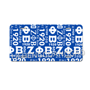 Placa de Matrícula Metálica de Alta Calidad de la Hermandad Chi Eta Phi, Etiquetas Personalizadas de Aluminio para Automóviles de 6x12 Pulgadas, Ajuste Universal - Product Image 5