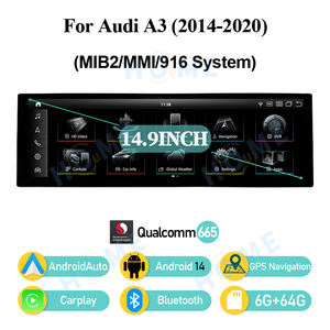 Pantalla Táctil para Coche de 14.9 Pulgadas con Reproductor de CD para Audi <span class=keywords><strong>A3</strong></span> 2014-2020, Android CarPlay, Navegación GPS, DSP, BT, <span class=keywords><strong>Precio</strong></span> de Fábrica - Product Image 4