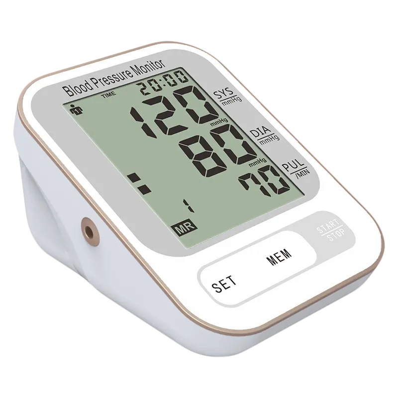 Intelligenter elektronischer Lautsprecher digitaler automatischer tragbarer BP-Monitor tragbarer digitaler Arm-Oberarm-Bluttruckmesser