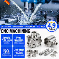 Services de fraisage CNC sur mesure avec haute précision, tolérances strictes, prototypage rapide et production flexible à faible volume