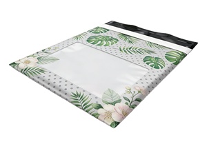 Sobres de Polipropileno Tropicales con Ventana |   Bolsas de Envío Impermeables y Resistentes a Desgarros para Ropa y Regalos - Product Image 1