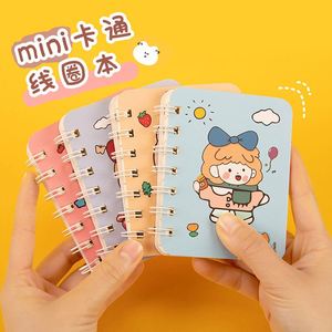 8 jolis carnets de notes A7 mini format de poche, couverture rigide, dessins animés, pour l'école, le bureau, la planification quotidienne - Product Image 4