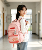 Sac à dos personnalisé pour adolescents, léger, imperméable, confortable, sac d'école multi-poches, sac à dos pour l'école
