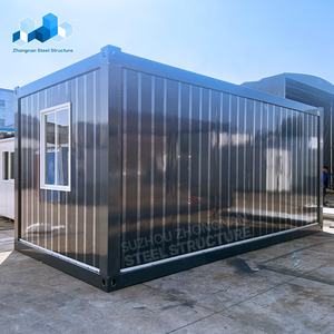 Zhongnan Afneembaar Aanpasbaar Kantoor Mobiele Bar Prefab Luxe Modulaire Glazen Wand Klein Huis Geprefabriceerd Containerhuis - Product Image 2