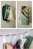 Napperons en tissu coton + lin minimaliste napperon de Table en tissu pour doublure Table Textile à la maison salle à manger en gros