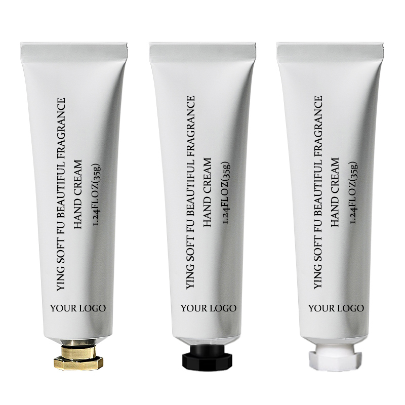Tubo de aluminio personalizado crema de manos hidratante