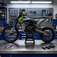 Vente directe d'usine ZUUMAV K3R-125cc Moto tout-terrain chinoise 4 temps avec une vitesse maximale de 61-80 km/h pour les professionnels