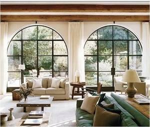 Concurrerende Prijs Gebogen Franse Glazen Draaideuren Met Luxe Design - Product Image 5