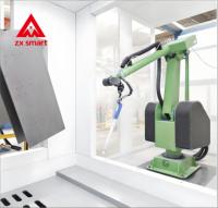 Robot de peinture articulé 6 axes certifié ATEX antidéflagrant, moteur de boîte de vitesses, profilé métallique en aluminium pour cadre de porte et fenêtre, automatique