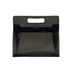 Sac <span class=keywords><strong>cosmétique</strong></span> étanche en PVC grande capacité, sac de rangement pour maquillage, sac de voyage transparent en PVC, trousse de toilette – <span class=keywords><strong>Vente</strong></span> chaude en gros - Product Image 3
