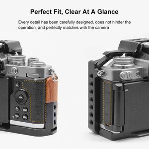 โครงเหล็กกันโคลงสำหรับกล้อง <span class=keywords><strong>Nikon</strong></span> ZFC Puluz ด้ามจับไม้ - Product Image 5