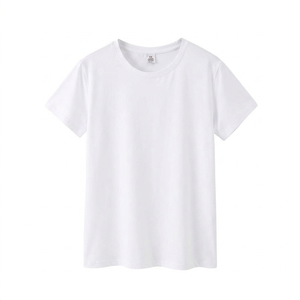 2026 Women's Summer Cotton <b>T</b>-<b>Shirts</b> Short-Sleeved Round-<b>Neck</b> Solid Color <b>Tight</b>-Fitting <b>Shirts</b> - Product Image 2