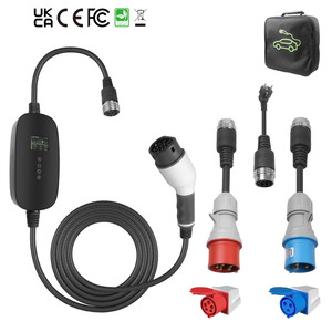 ST-E209 CE Passed Intelligent Recognition Type 2 AC 32A 22KW Portable EV Charger for Electric Vehicle - Product Image 1