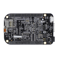 Placa de desarrollo BeagleBone Black de 4GB, BeagleBone Rev C, procesador AM3359 de 1GHz Cortex-A8 ARM, computadora de placa única con Linux.