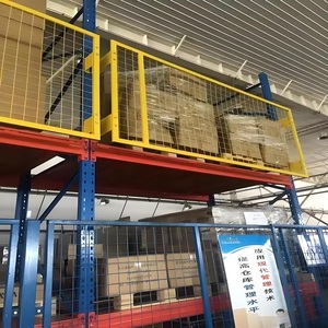 Estanterías traseras de malla de alambre de fácil montaje de almacenamiento de alta capacidad para almacén por fabricante - Product Image 6