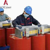 Transformateur auto-extinguissant de type sec, imprégné sous vide (VPI), triphasé, 50/60Hz, 10-50000KVA, pour immeubles de grande hauteur et centres commerciaux