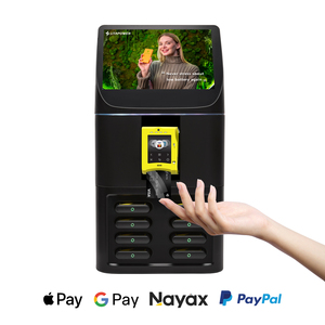 Tùy chỉnh điện thoại di động sạc máy bán hàng tự động với nayax POS Card Reader Station chia sẻ ngân hàng điện cho thuê hệ thống sạc nhanh - Product Image 2