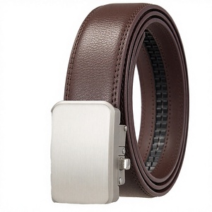 Cinturón de Cuero Vacuno Genuino de Primera Calidad con Hebilla de Aleación y Cierre Automático – Cinturón de Lujo Impermeable para Hombre, Estilo Casual y de Negocios - Product Image 2