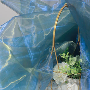 Новые тренды: двухцветная переливающаяся блестящая ткань из органзы и полиэстера для женских платьев, свадебных нарядов и отделки одежды - Product Image 6