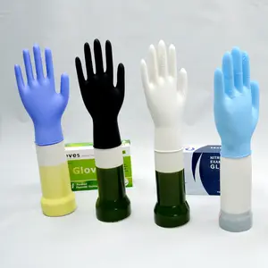 Diş muayene gıda temizleme Glovees için açık mavi nitril glovees pudrasız lateks ücretsiz nitril tek kullanımlık glovees